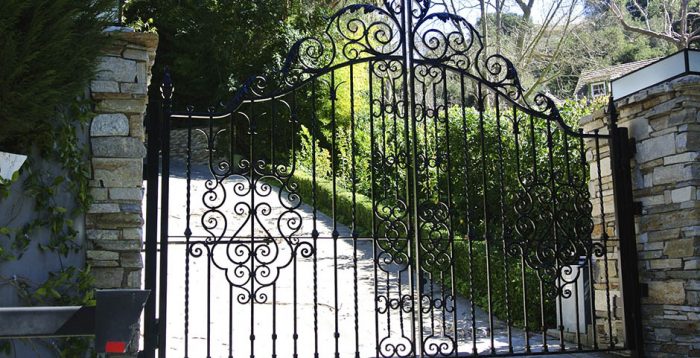 Custom wrought iron Gates in LA, CA