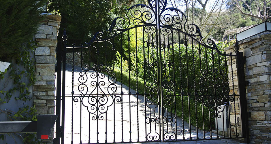 Custom wrought iron Gates in LA, CA